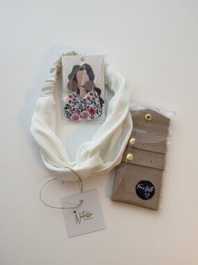 Luxury Gift Set for Her – Headband & Statement Earrings, Elegant Ready to Gift B